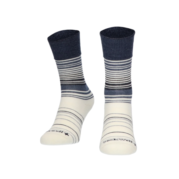 SockWell Easy Does It Diabetessokker Dame, Denim (2)