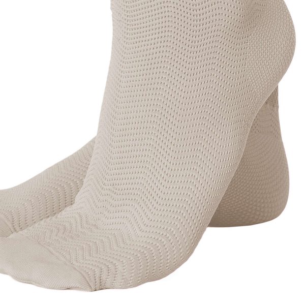 Solidea Active Power beige sportsstroemper - stoettestroemper