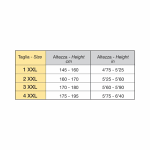 Solidea stoerrelsesguide Personality140