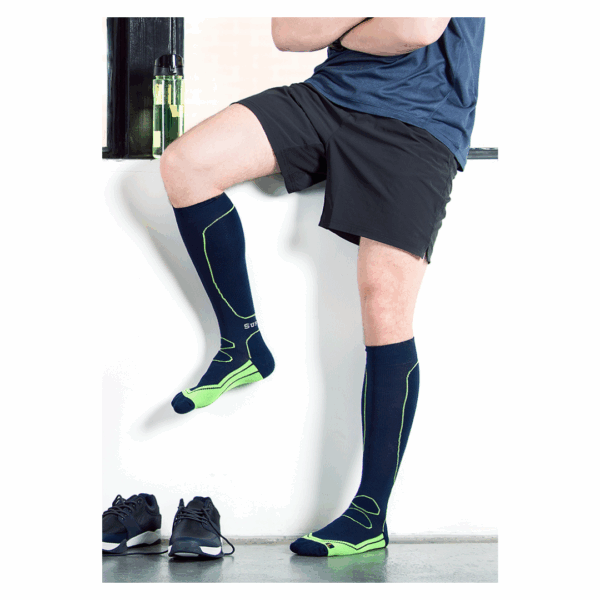 SupCare Recovery Kompressionsstroemper navy (1)