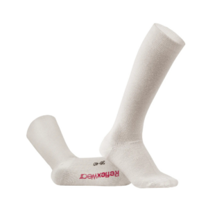 ReflexWear Celliant - Kompressionstroemper - rejsestroemper - kildemedic - hvide