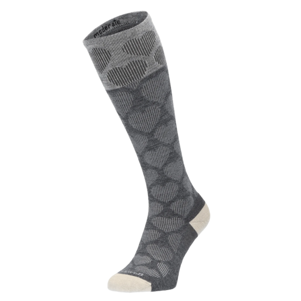 SockWeel Heart Throb Stoettestroemper Dame, Graa (1)