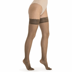 Solidea Selvsiddende Stoettestroemper, Brigitte – 70 denier - netmoenster (1)