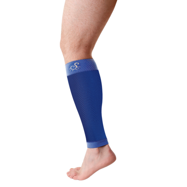 Solidea Kompressions sleeves laeg blaa (1)