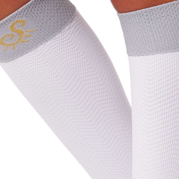 Solidea Kompressions sleeves laeg hvid (2)