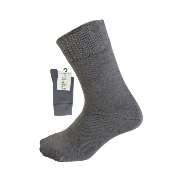Kilde Medic Comfort Diabetes Stroemper, Bambus graa