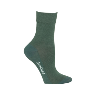 Korte stoettestroemper groen - supcare (1)