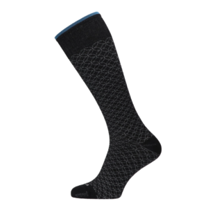 SockWell Featherweight Stoettestroemper Dame sort blaa