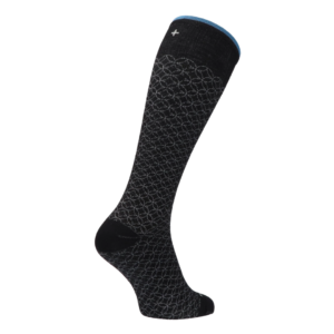 SockWell Featherweight Stoettestroemper Dame sort blaa