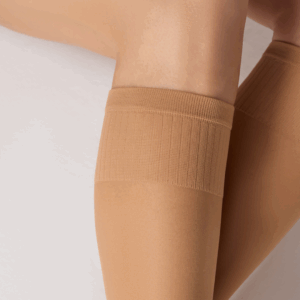 Solidea Knaelange Stoettestroemper, Miss Relax, Nylon - 140 Denier - aaben taa (3)