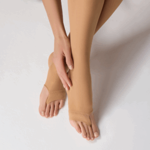 Solidea Knaelange Stoettestroemper, Miss Relax, Nylon - 70 Denier - aaben taa (2)