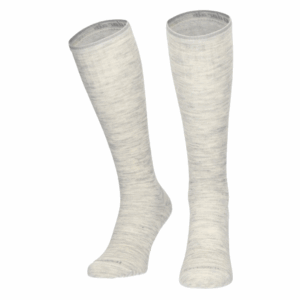 SockWell Circulator Stoettestroemper Dame, Hvid_Graa