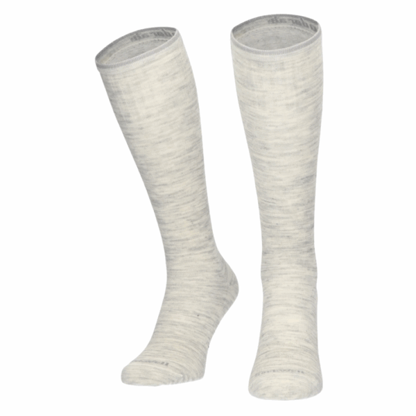 SockWell Circulator Stoettestroemper Dame, Hvid_Graa