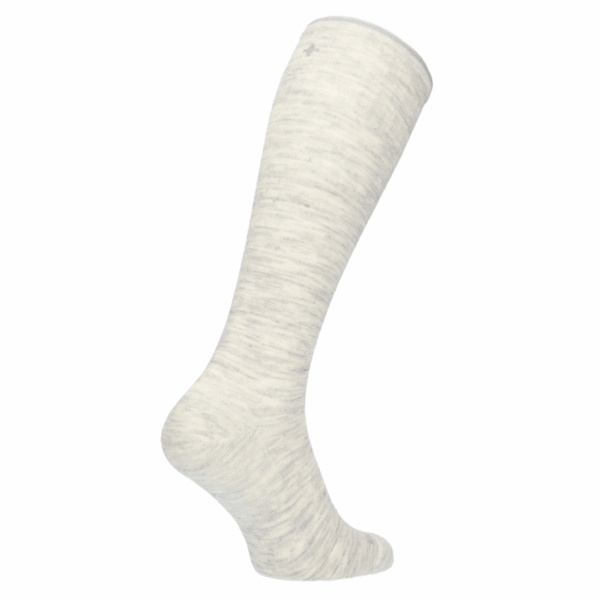 SockWell Circulator Stoettestroemper Dame, Hvid_Graa