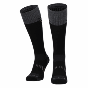 SockWell Ascend II Stoettestroemper, Herre, Sort