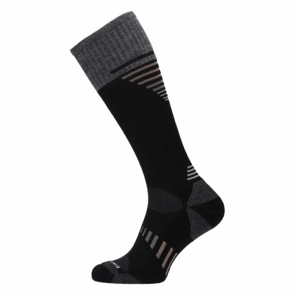 SockWell Ascend II Stoettestroemper, Herre, Sort