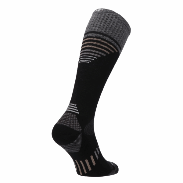 SockWell Ascend II Stoettestroemper, Herre, Sort