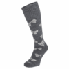 SockWell Bows Stoettestroemper Dame, Graa (1)
