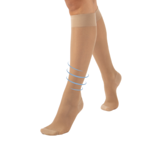 Cette Wellness - Knaelange Stottestromper, Nylon, 140 denier - natur (1)