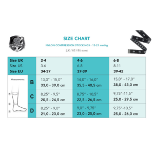 SupCare Nylon Stottestromper med Sma Hjerter, 70 denier - nylon stromper (2)