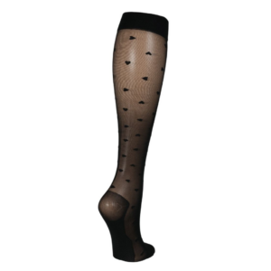 SupCare Nylon Stottestromper med Sma Hjerter, 70 denier - nylon stromper (4)