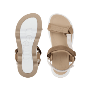 VENICE VAIA - KHAKI - sandaler dame - fodtoej (4)